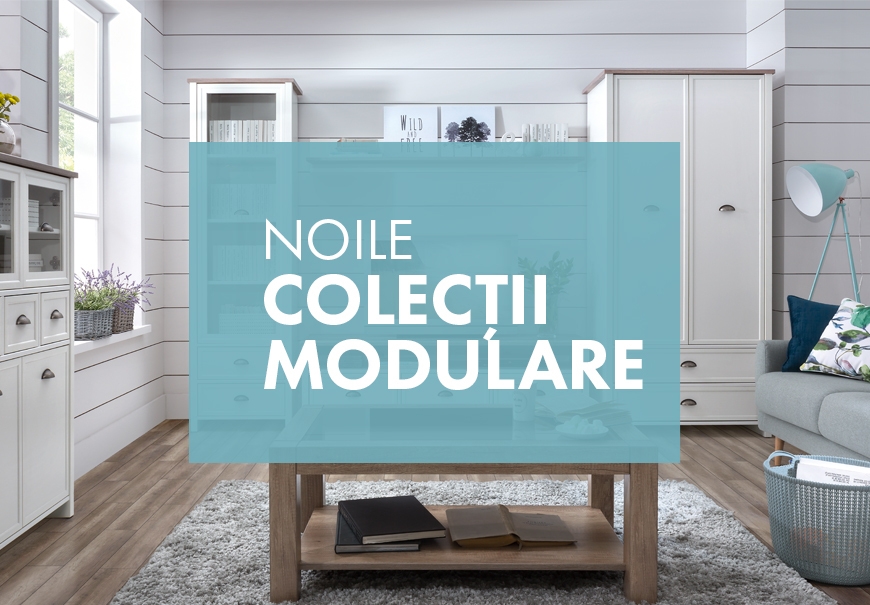 Oferă stil și personalitate casei tale cu noile colecții modulare de mobila